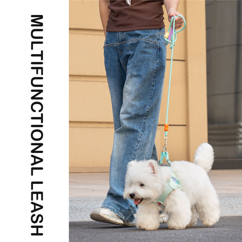 2026 New X-Shape Dog Harness & Leash Set - No-Choke Reflective Step-In Vest Harness for Small & Medium Dogs